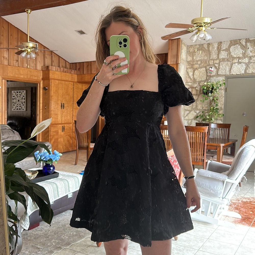 NWT Hill House Home Mini Matilda Dress | Black | Size small - Picture 8 of 8